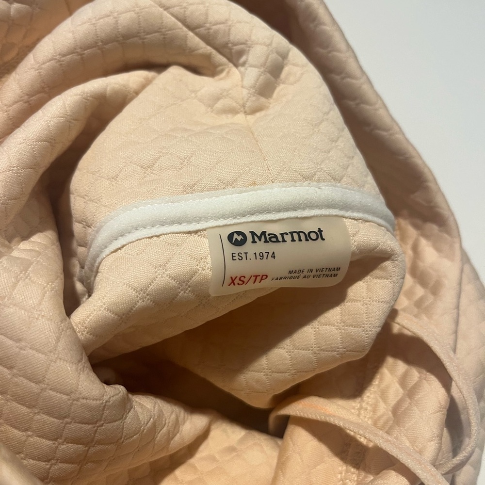 Marmot Quilted Jacket in Cream